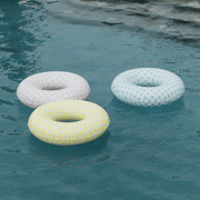34" Inch Kids Pink Gingham Tube Float